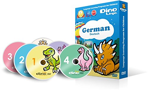 German DVDs for children - Learn German for kids DVD Set (6 DVDs)