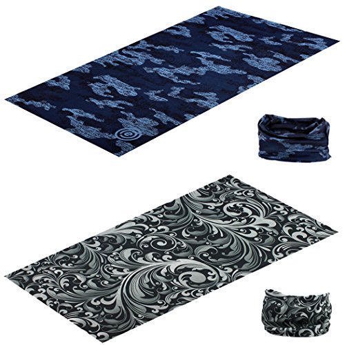 image for MOSTEP Neck Gaiter Headwear Headband Elastic Seamless Multifunctional 