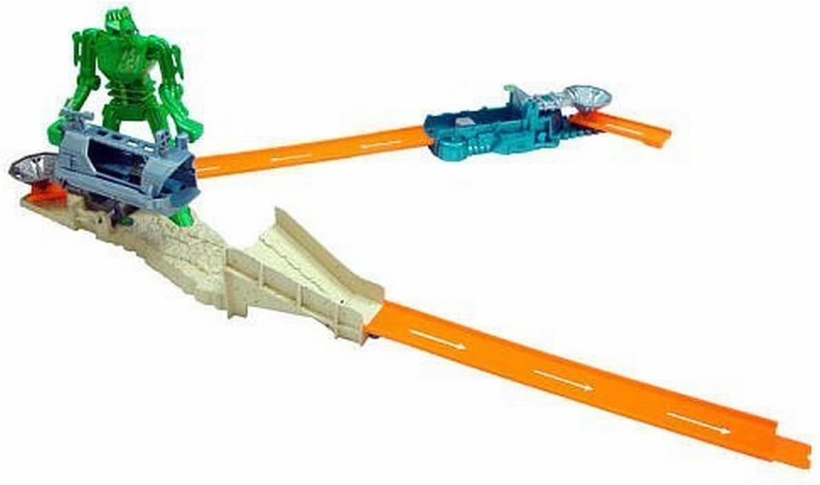 hot wheels trick tracks robot