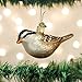 Old World Christmas White Crowned Sparrow Ornament, Multi
