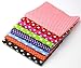 Fabric Patchwork Craft Material Mixed Squares Bundle 2025cm 15pcs