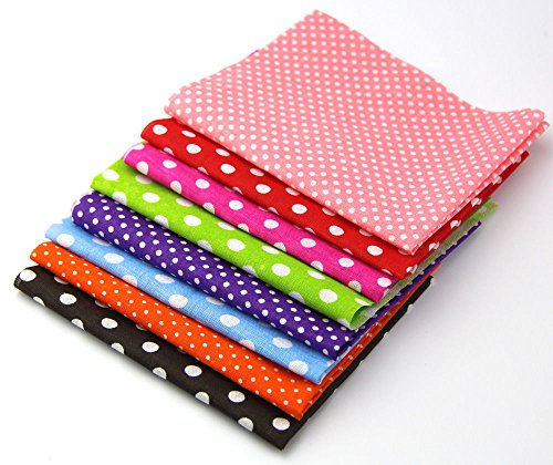 Fabric Patchwork Craft Cotton Material Mixed Squares Bundle 20*25cm 15pcs