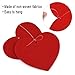 KUUQA 28 Pieces Valentine's Lawn Decorations Valentine's Day Hanging Hearts for Valentine' Day Decoration Wedding and Party Supplies, Red