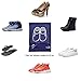 Vovoly Portable Travel Shoe Bags Dustproof Shoe Organizer for Men and Women Water-resistant Space Saving Storage Bags Navy Blue (10 pcs)