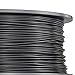 HONGDAK, 3D Printer Filament, PLA Filament 1.75mm Dimensional Accuracy +/- 0.03 mm, 1kg Spool(2.2LBS), PLA-1000g-1.75mm-BLACK