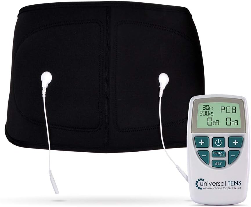 Universal TENS Back BeltGarment and Universal TENS Machine Amazon.co