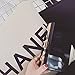 Women Cute Transparent Clear See Through Box Clutch Acrylic Evening Handbag Cross-Body Purse Bag (Black)