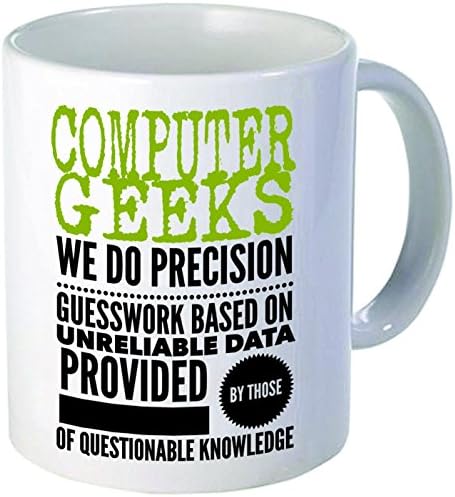 Funny Mug - Computer Geeks Nerds Engineer Mug Tea Cup - 11 OZ Coffee Mugs - 15 OZ Coffee Mug - Funny Inspirational Sarcasm Sarcastic Witty Intelligent Dorks Ceramics