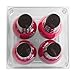 mDesign Cosmetic Drawer Organizer Set for Bathroom Vanity, Makeup, Lipstick, Nail Polish - Set of 6, Clear