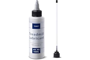 TENEE 4 Ounces Treadmill Lubricant, 100% Silicone Treadmill Belt Lubricant (Non-Toxic and Odorless), Treadmill Oil Belt Lubricant with an Easy-to-Apply Applicator Tube, Suitable for Most Treadmill Brands