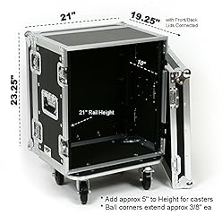 OSP Cases | ATA Road Case | 12-Space Effects Rack