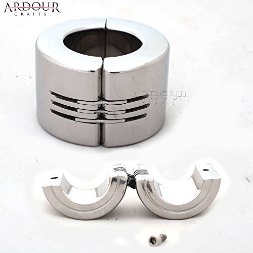 Stainless Steel Metal Testicle Ball, Scrotum Stretcher, Ball Weigh 20 oz New Design