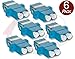 FCD - (Pack of 6) Duplex LC to LC Female to Female Couplers | Singlemode/Multimode, LC Female to LC Female Couplers | | f/f lc/lc Female/Female Adapter sm mm Coupler 6 Pack
