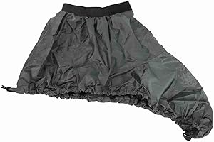Kayak Skirt Pelican, Universal Adjustable Waterproof Nylon Water Sports Boat Canoe Surf Cover Accessories(Gray)
