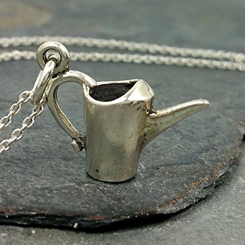 Watering Can Necklace - 925 Sterling Silver
