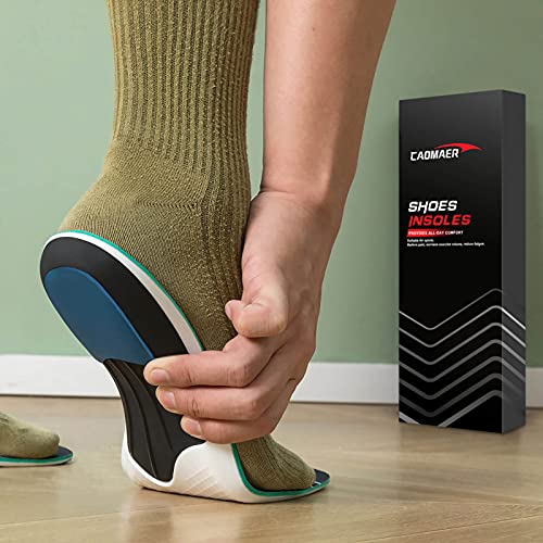 Plantar Fasciitis Relief Insoles with Arch Support for Men and Women