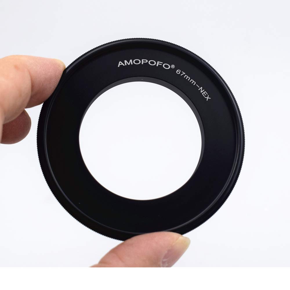 67mm to NEX Reverse Adapter Ring,67mm-NEX Macro Ring,Compatible with for Sony E-Series Camera A6500 A6300 A5100 A6000 A5000 A3000 NEX-5T NEX-3N NEX-F3 NEX-3 NEX-5 A9 A7III A7 A7s A7R A7II