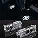 DELEIKA Land Rover - No Drilling Changeable Logo Door Courtesy Welcome Light Laser Emblem Logo Kit Ghost Shadow Lights logo chips replacement 2-pc set