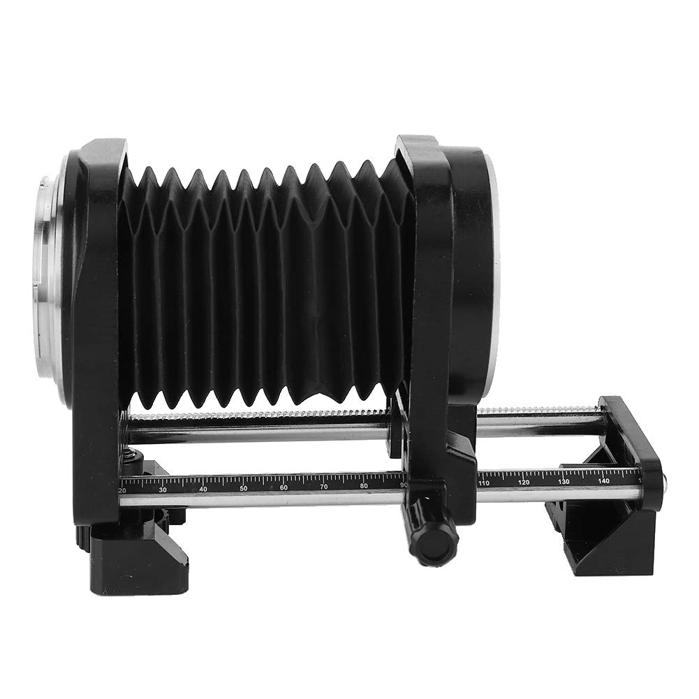 Professional Macro Bellows for Nikon, Black Aluminium Alloy Macro Bellows for Nikon Digital SLR Cameras (Applicable EOS)