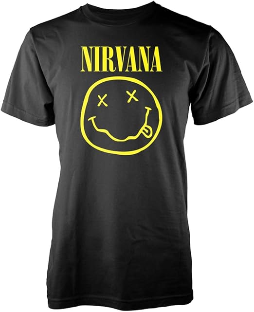 Nirvana t shirt amazon Clearance