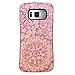 Galaxy S8 Case, ZUSLAB Pattern Design, Shockproof Armor Bumper, Heavy Duty Protective Cover for Samsung Galaxy S8 (Pink Mandala)