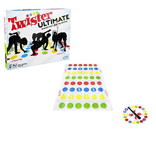 51O02twLx1L - Hasbro Twister Ultimate Game, Bigger Mat, Party Game, Ages 6 and up (Amazon Exclusive)