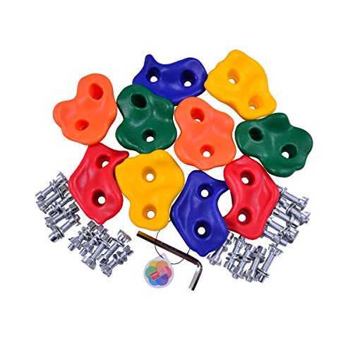 HappyPie Plastic Small Pigs Nose Rock Pegs for Kids Exercise Climbing Hold Used for Outdoor Board & Wooden Set - Thumbnail 5