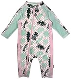 SwimZip UPF 50+ Girls Long Sleeve Sunsuit (Multiple Colors)