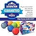 NDN LINE 5 Inch Playground Balls (Set of 8 deflated, for Schools and for Kids, Dodgeball, Kickball Pump Included)