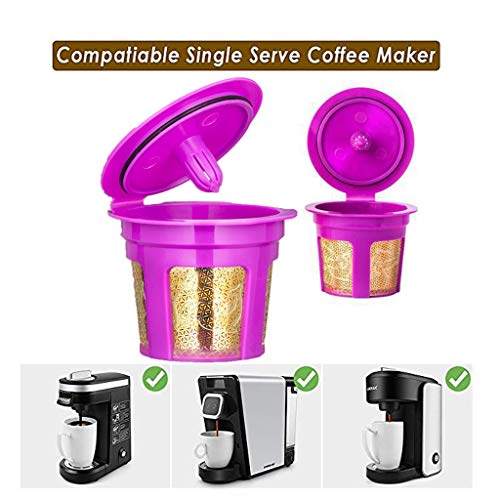 Clothful  Reusable 24K Gold K-Cup Reusable Filter for Keurig 2.0/1.0 Small Single K-Cup - Thumbnail 2
