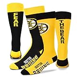 Boston Bruins Big Top MisMatch Crew Socks Size Large 10-13 - For Bare Feet
