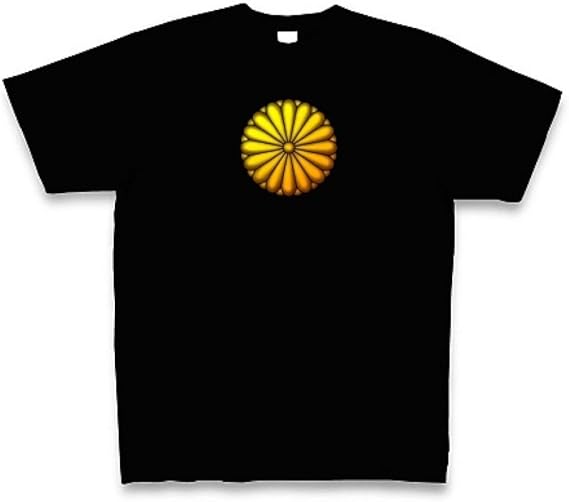 Amazon 菊の御紋と旭日旗 Tシャツ Pure Color Print Tシャツ カットソー 通販
