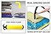 Compress & Store 20 X 28 Inch M- Superior Seals Vacuum Storage Bags (80% More Storage Than Leading Brands) Free Hand Pump For Travel! (5 Pack)