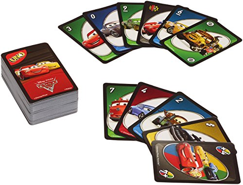 Uno Cars 3 Card Game
