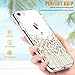 KINFUTON iPhone SE Case 2020,iPhone 8 Case,iPhone 7 Case with Screen Protector,Girls Women Flowers/Floral Cover Hard PC Back and Soft TPU Bumper Slim Clear Phone Case for iPhone 8 iPhone 7/iPhone SE