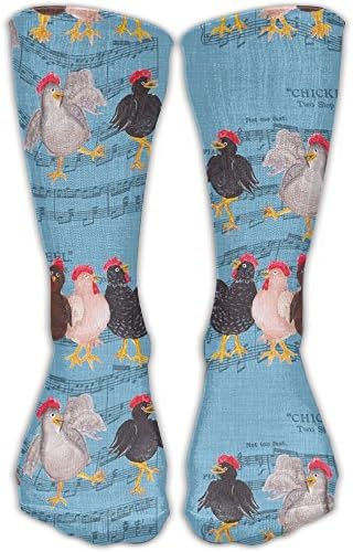 HAAA Dancing Chicken Crew Socks Cotton Casual Knitting Warm Winter Socks