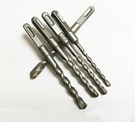 Generic high quty 5 pcs of four square shank hammer drill through the wall quarrying cement concrete drill Construction