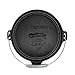 Winterial Cast Iron Camping Dutch Oven, Camping Cookware, Durable, Cooking