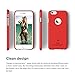 iPhone 6S Case, elago® [Slim Fit][Soft Feel Extreme Red] - [Light][Minimalistic][True Fit] – for iPhone 6/6S