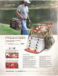 Wild River de CLC Custom Leathercraft WT3702, mediomundo con manija Tackle Tek Frontier,...