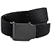 moonsix Nylon Web Belts for Men,Solid Color Military Style 1.5