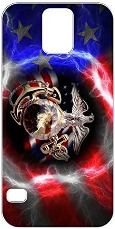 Galaxy S5 Case US Navy, US Marine Corp Soft Rubber Silicone TPU Coated Shock Absorbent Phone Case Cover Skin for Samsung Galaxy S5