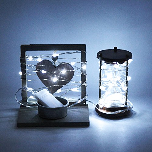 image for B BELK Wine Bottle Lights, 6 Pack 6.5ft/20 LED String Lights DIY Shape