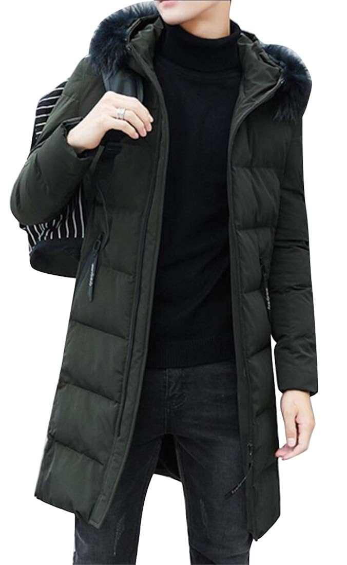 mens longline winter coat