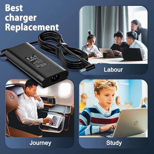 200W Laptop Charger Compatible With HP Omen Pavilion Gaming Victus Zbook | Omen Pavilion Gaming Victus 15 16 17 Zbook 15 17 Envy 15 15u TPN-DA10 TPN-LA20 TPN-LA21 L00818-850 L00895-003 ADP-200HB B