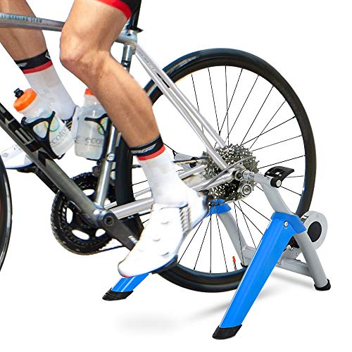 HOMCOM Indoor Bicycle Trainer Workout Stand Steel Frame 8 Level Magnetic Resistance Home Exercise Training for 650C… - Image 4