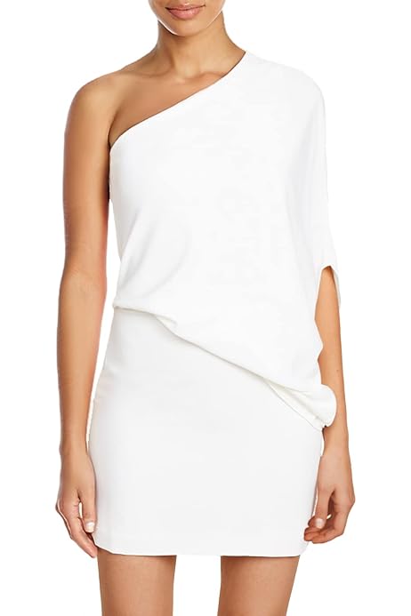 Draped ASSYMMETRIC Sleeve MIDI 