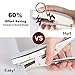 ONDY Plier Stapler Heavy Duty Office Hand Held 20-Sheet Papers Stapling Machine With 1000 Staples and Remover Tool, Silver