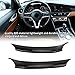 Steering Wheel Decor Cover Trim, Fydun Car Interior Decorative for Alfa Romeo Stelvio/Giulia