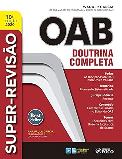 Livro Super-Revisão OAB: Doutrina Completa - 10ª Ed - 2020